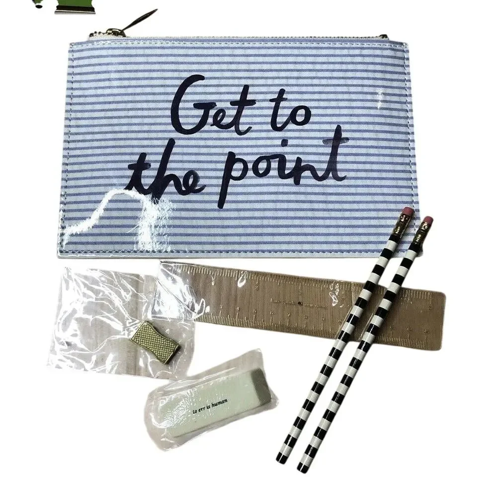 Kate Spade New York Seersucker Pencil Pouch